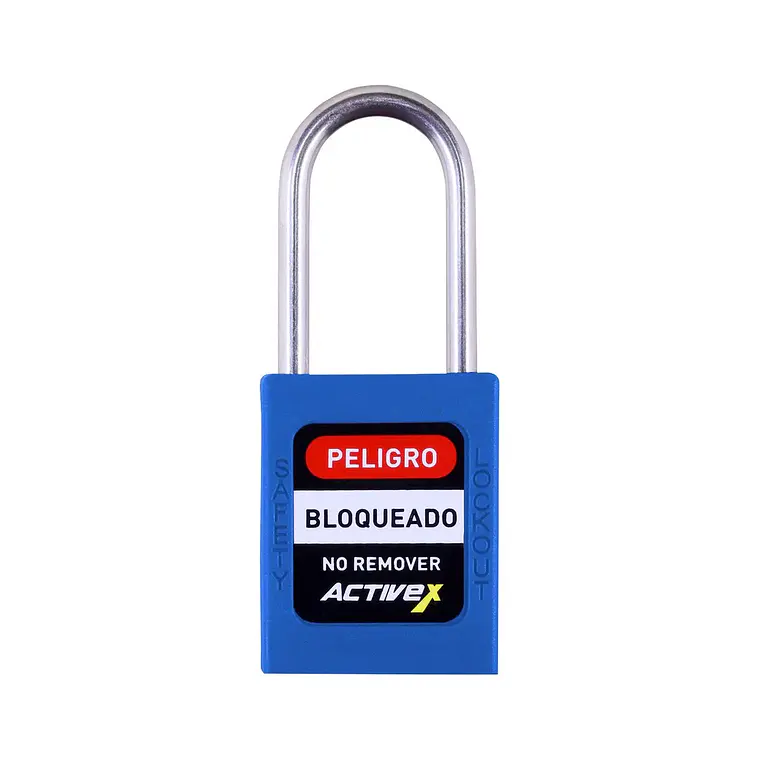 Candado Activex A10 Plastico Azul 1