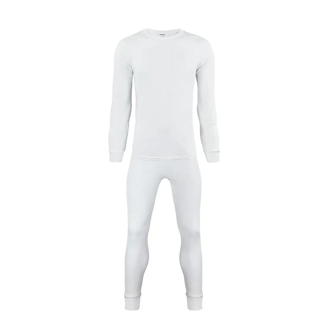 Pijama 100% Algodón Activex Panal Blanco 1