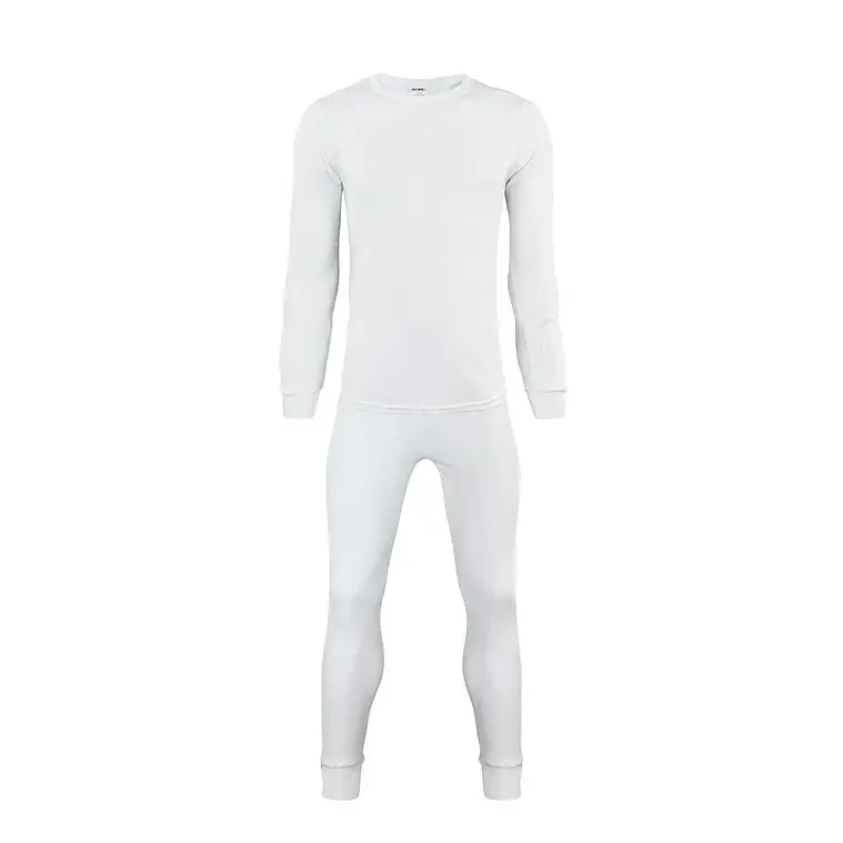 Pijama 100% Algodón Activex Panal Blanco 1