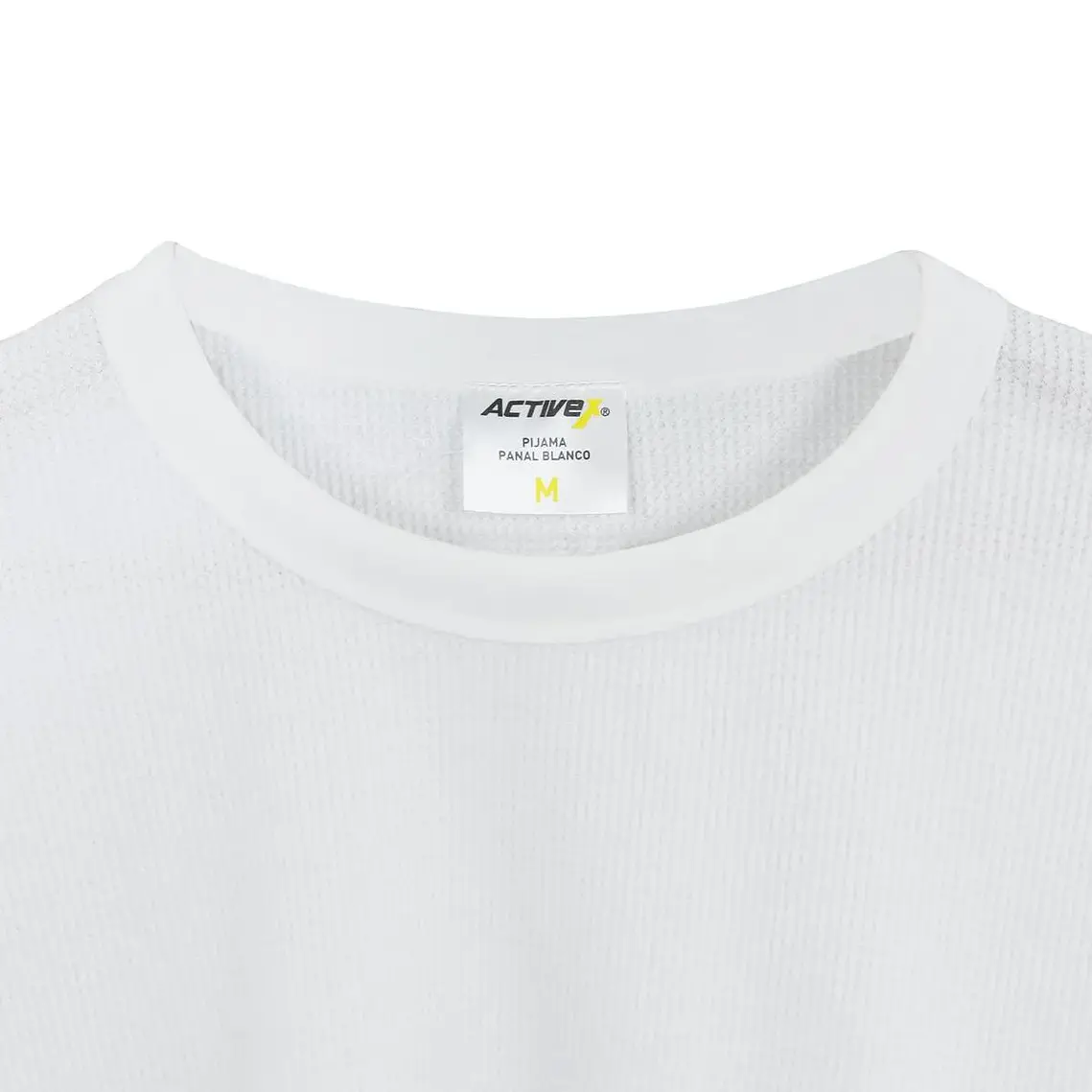 Pijama 100% Algodón Activex Panal Blanco 6