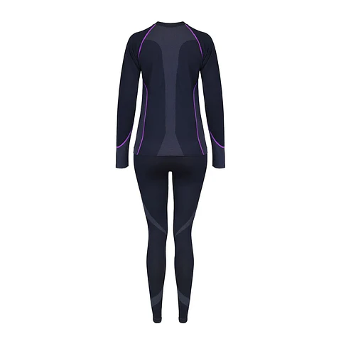Primera Capa Absolute Zero Nylon Spandex Negro Mujer
