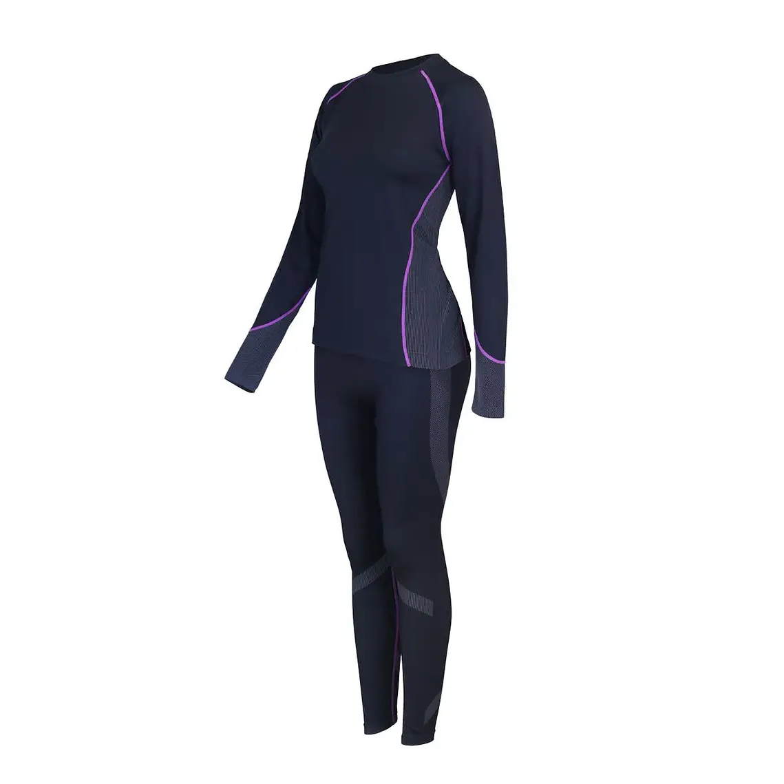 Primera Capa Absolute Zero Nylon Spandex Negro Mujer 3