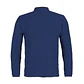 Polera Activex Pique Azul Marino M/Larga UV - Miniatura 2