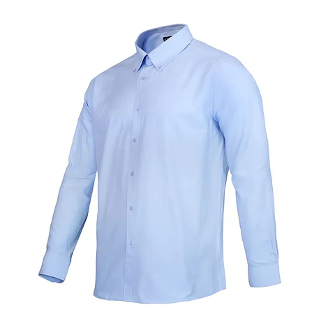 Camisa Activex Oxford M/Larga Celeste UV