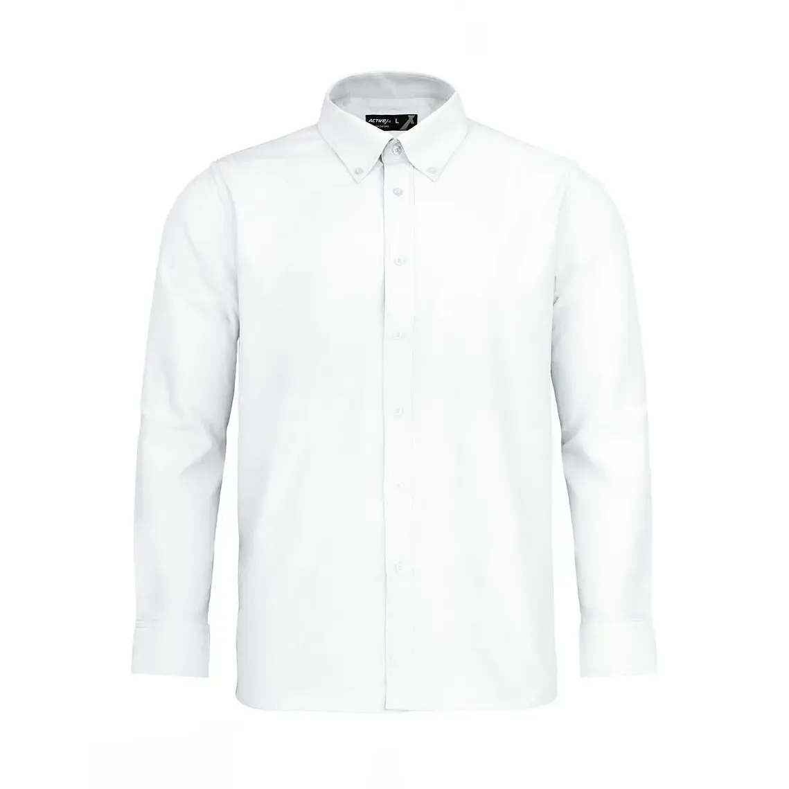 Camisa Activex Oxford M/Larga Blanca UV 1