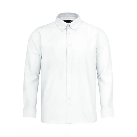 Camisa Activex Oxford M/Larga Blanca UV
