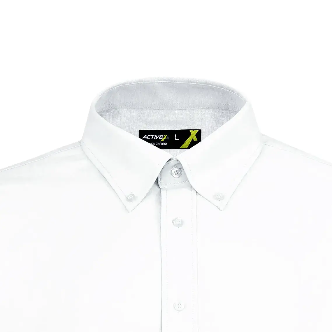 Camisa Activex Oxford M/Larga Blanca UV 4
