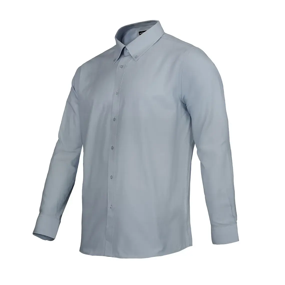 Camisa Activex Oxford M/Larga Gris UV 2