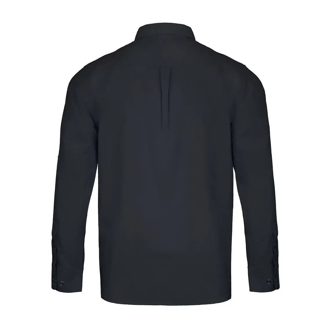 Camisa Activex Trevira M/larga Negra 3