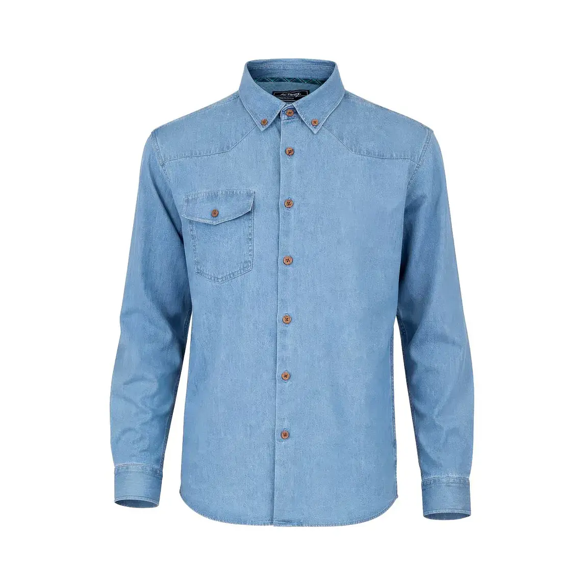Camisa Mezclilla Activex Algodón Antiestática AS-1000 1