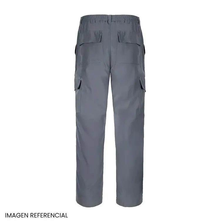 Pantalón Cargo Poplin Gris Activex 3