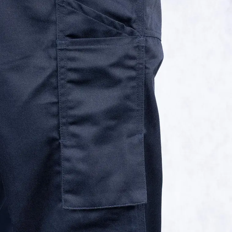 Pantalón Cargo Gabardina 80/20 Mujer Azul con protección UV Activex 4