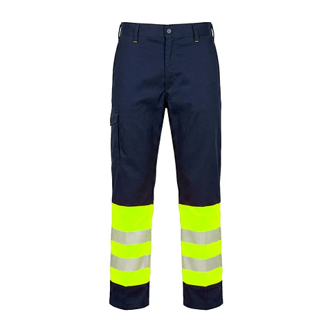 Pantalón Activex HV-100 Bicolor Amarillo / Azul