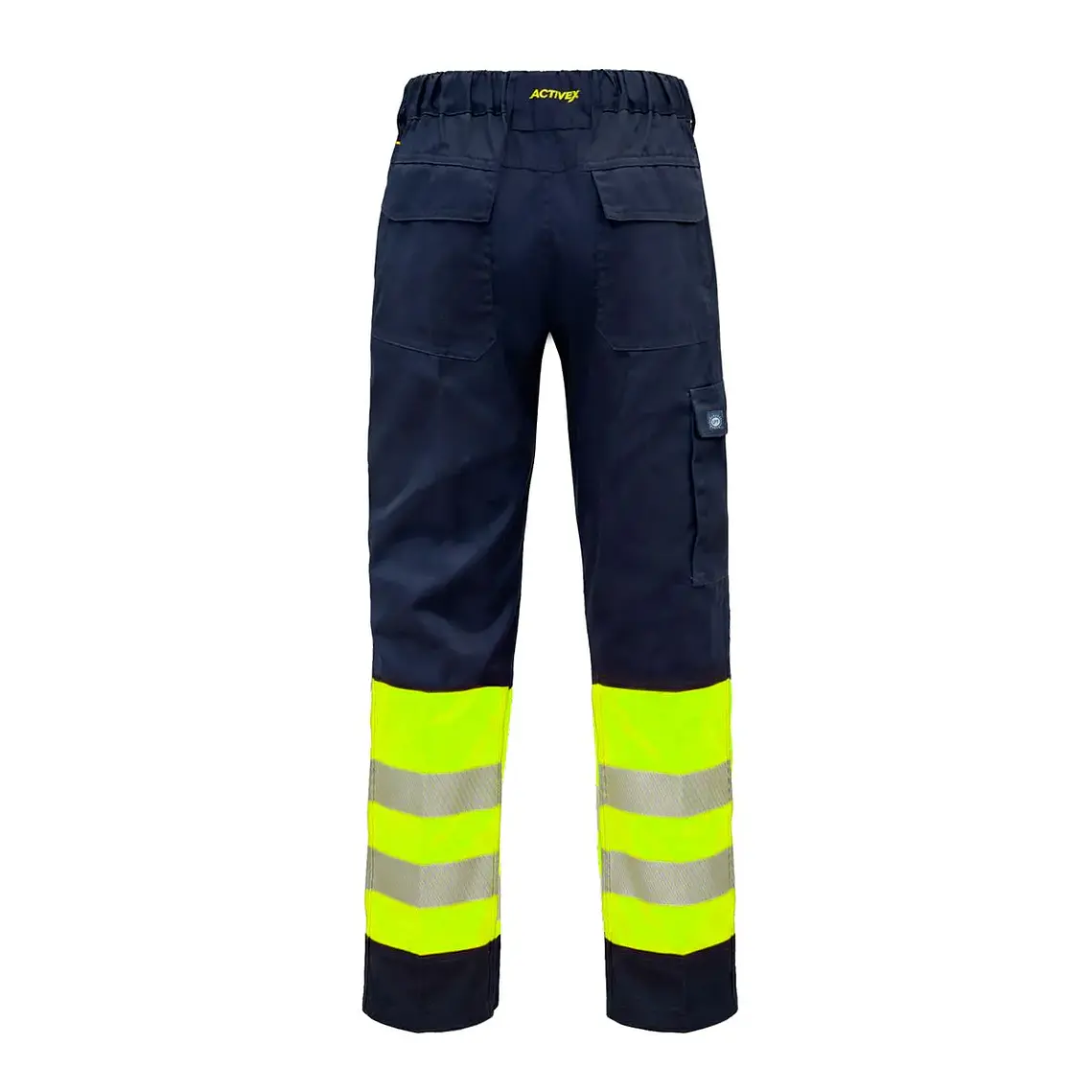Pantalón Activex HV-100 Bicolor Amarillo / Azul 2