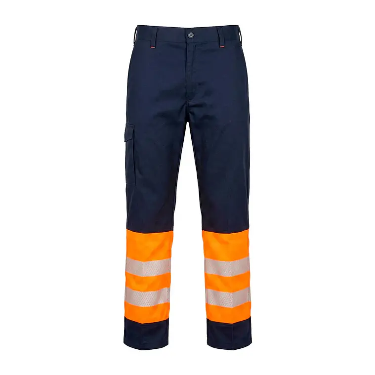 Pantalón Activex HV-100 Bicolor Naranja / Azul 1