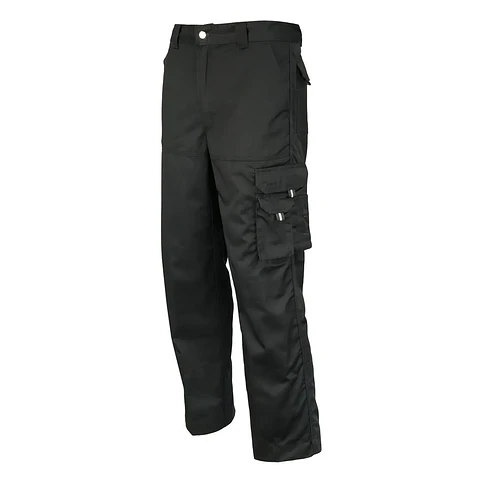 Pantalón Cargo Gabardina 80/20 Negro con protección UV Activex