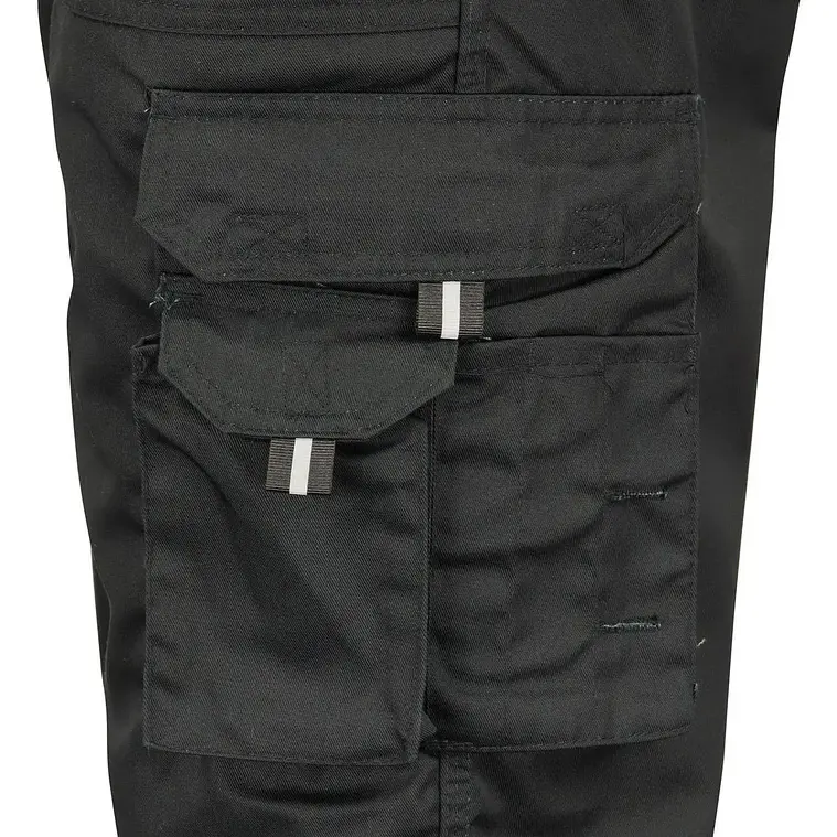 Pantalón Cargo Gabardina 80/20 Negro con protección UV Activex 4