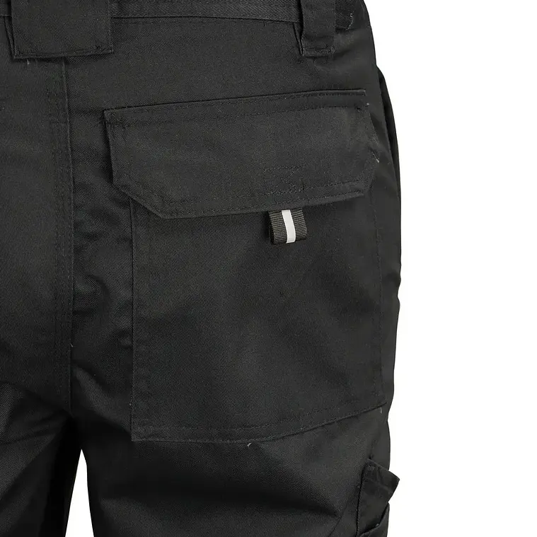 Pantalón Cargo Gabardina 80/20 Negro con protección UV Activex 5