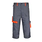 Pantalón Gabardina Gris/Naranjo - Miniatura 4