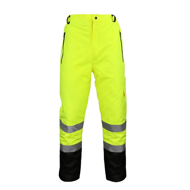 Pantalón Térmico Activex Amarillo Fluor con reflectantes 1