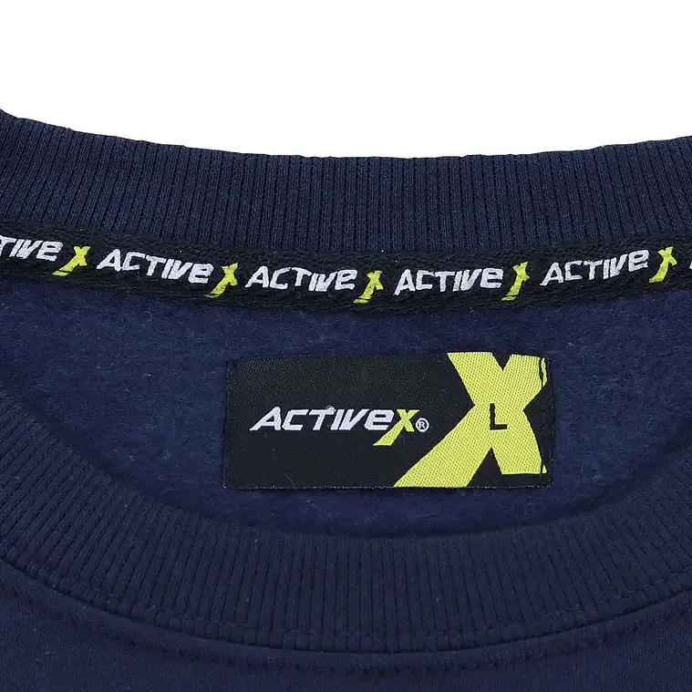 Poleron Activex Azul Marino Manga Larga 6