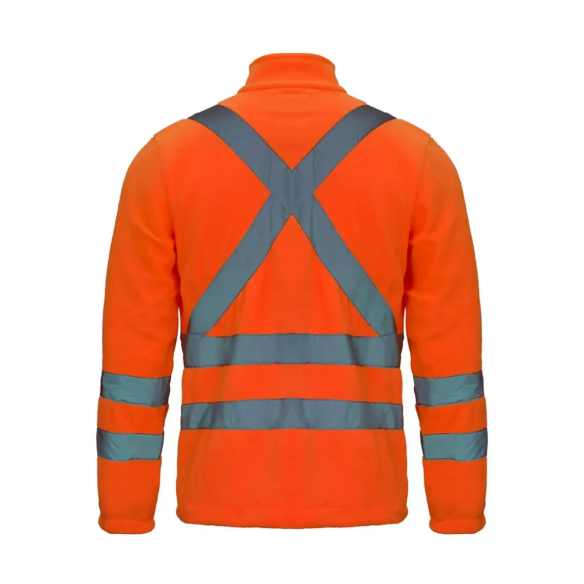 Chaqueta Micropolar Naranjo Fluor Hi-Viz 360° 2