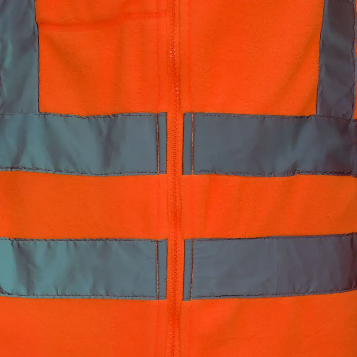 Chaqueta Micropolar Naranjo Fluor Hi-Viz 360° 4