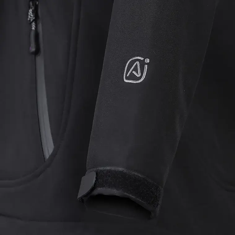 Chaqueta Softshell Negra Mujer Z-1600 4
