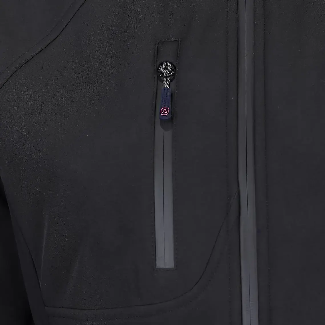 Chaqueta Softshell Negra Mujer Z-1600 5