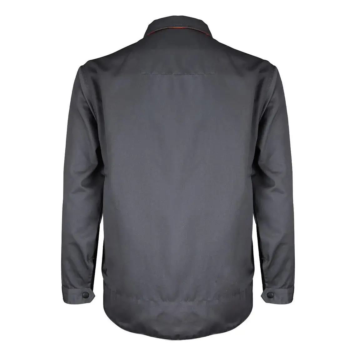 Chaqueta Manga Larga Gabardina Gris/Naranjo 3