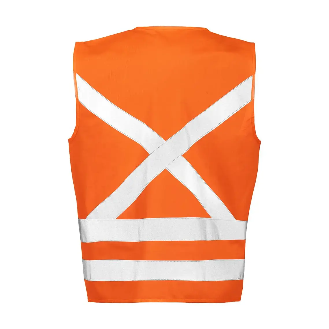 Chaleco Activex Naranjo Bols. Alta Vis C/Cinta 3
