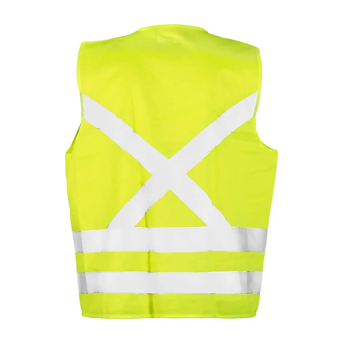 Chaleco Reflectante Verde Fluor 4 Bolsillos 3