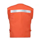 Chaleco Activex Geologo Canvas 250Gr Naranjo C/Reflectante - Miniatura 3