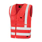 Chaleco Geologo Activex Rojo Alta Visibilidad Gard - Miniatura 2