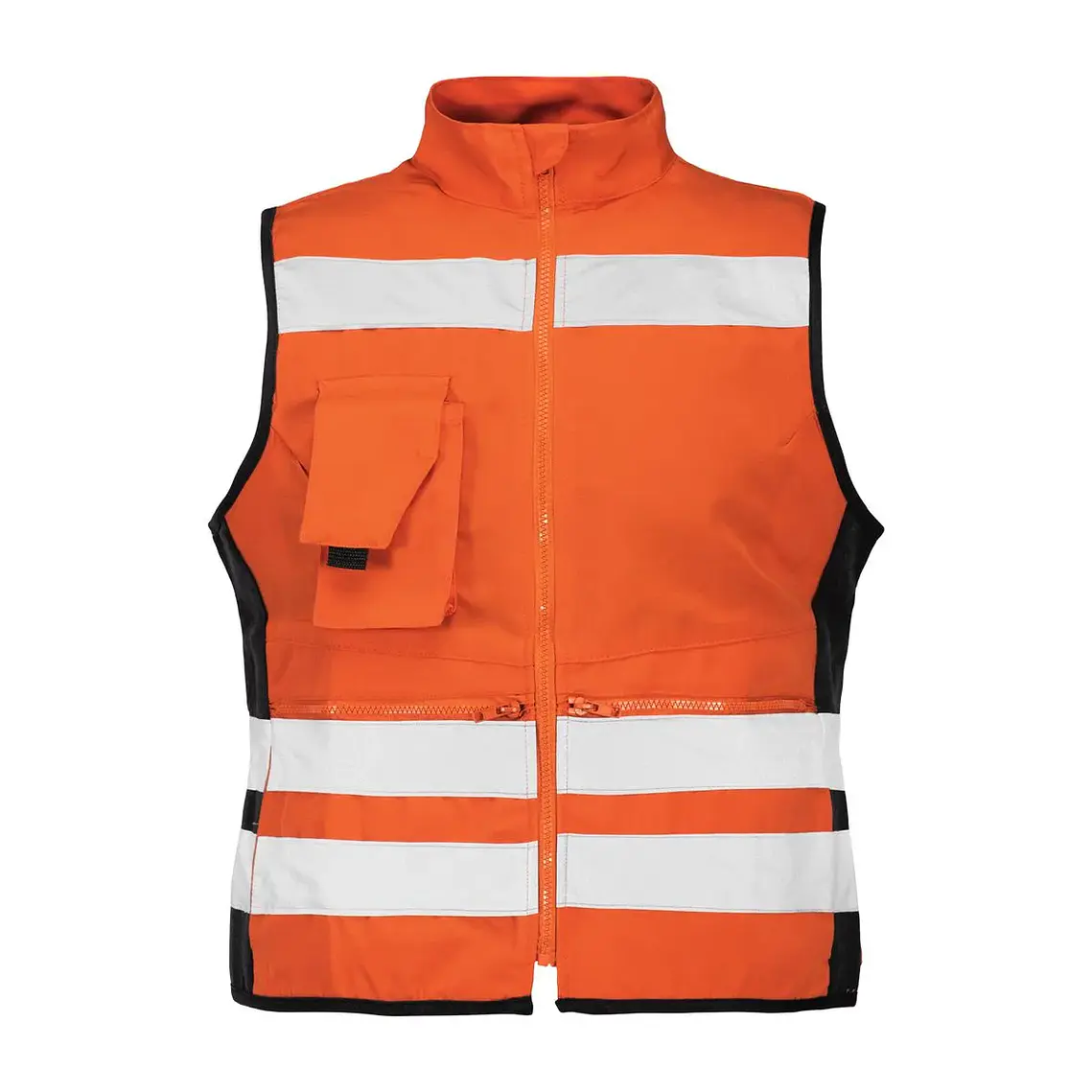 Chaleco Geologo Activex Canvas Naranjo Mujer Reflectante 360° 1