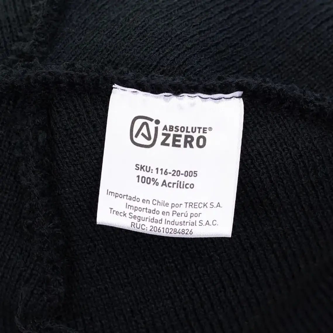 Gorro Absolute Zero Arctic Negro 5