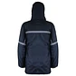 Parka Azul/Negro Forro Franela - Miniatura 3