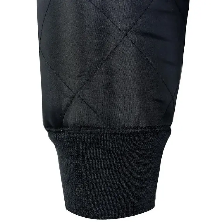 Pijama Negro Forro Franela Mangas Desmontables 6