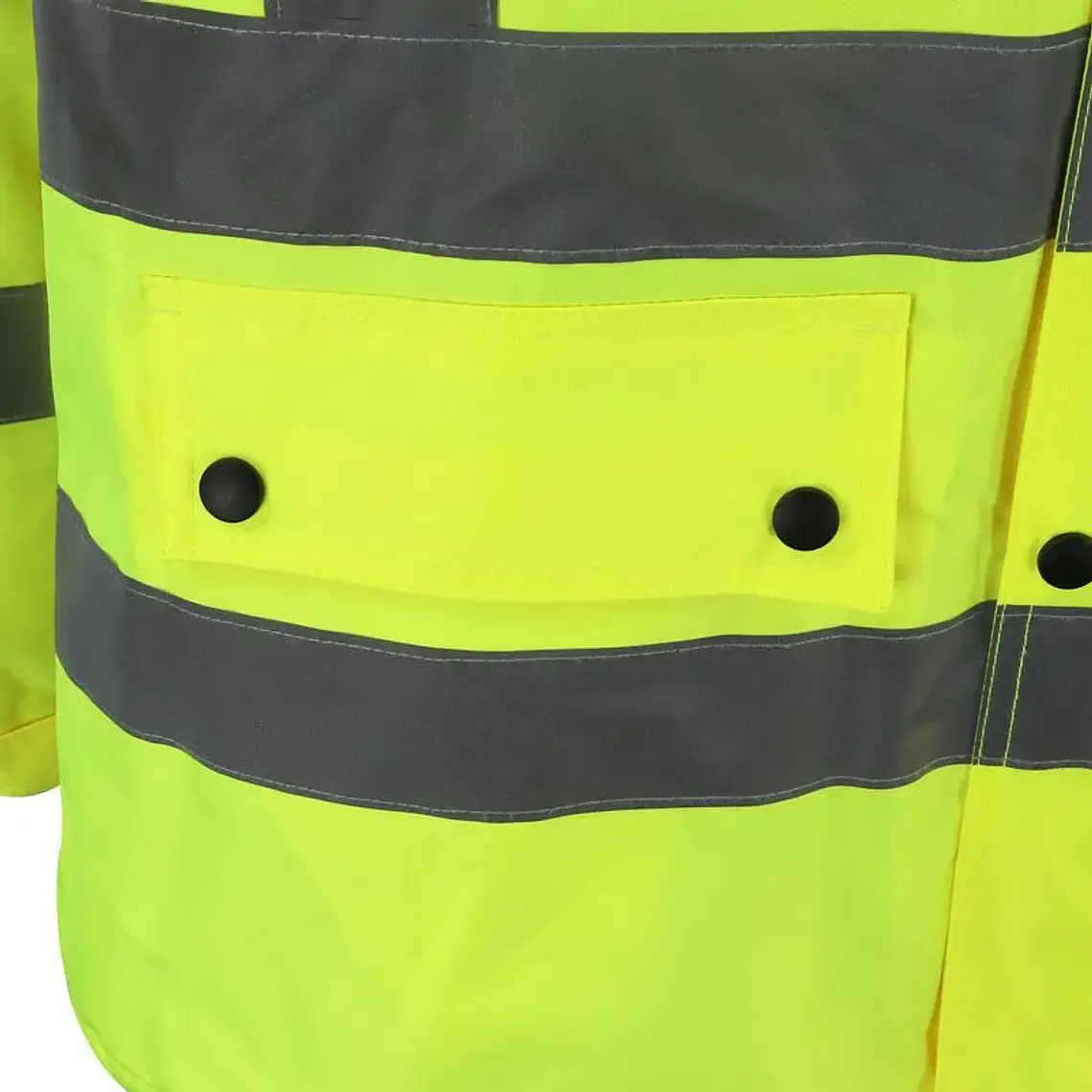 Parka Activex Amarillo Fluor con reflectante 6
