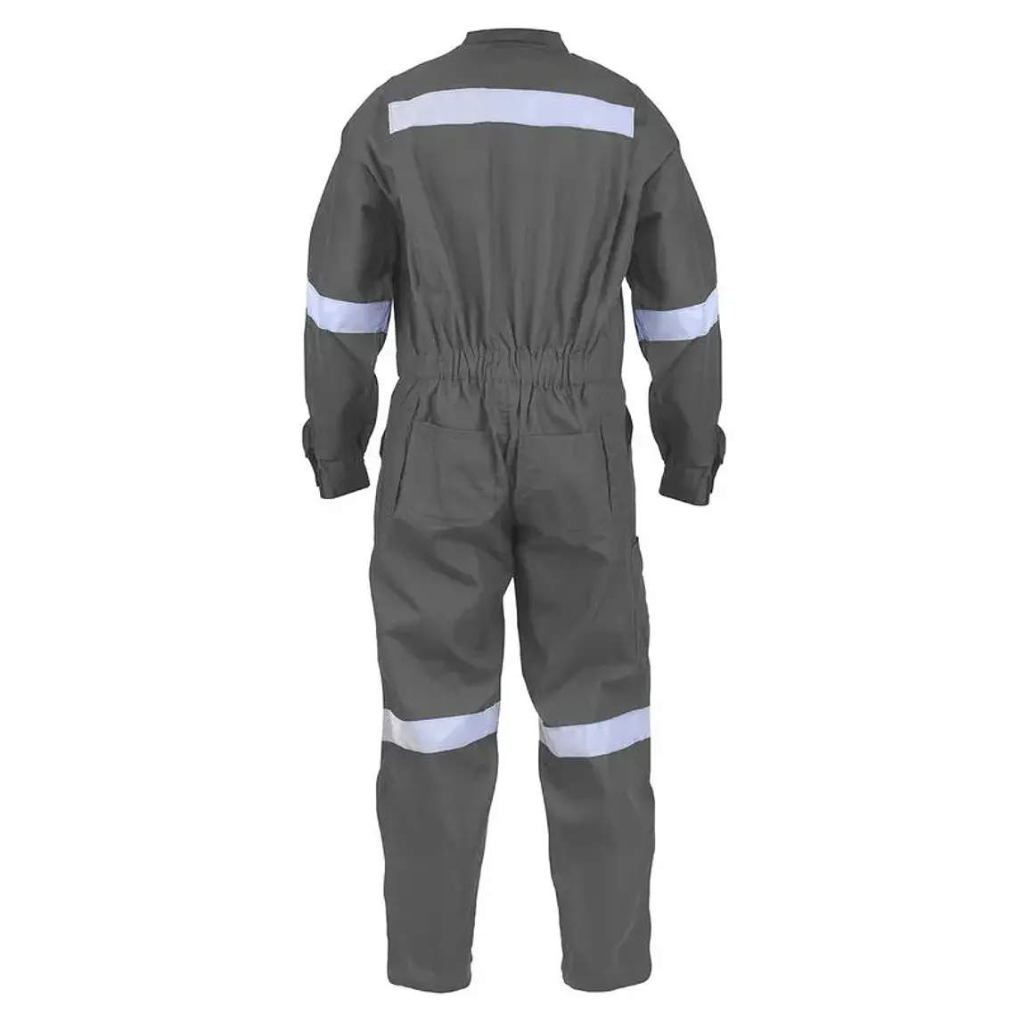 Overol Piloto Poplin Gris C/Reflectante 2