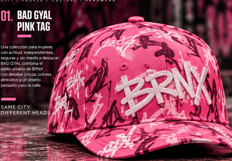 Jockey bad gyal · Pink Tag · Rosa all over