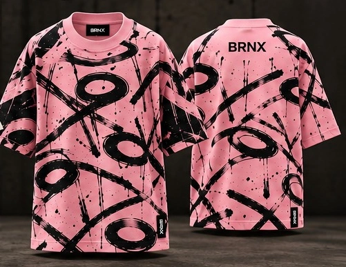 Polera Wildstyle · Tag Pink