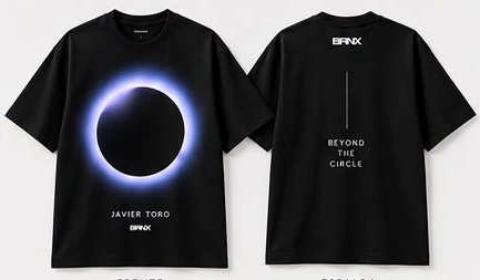 Polera BRNX × Javier Toro · Eclipse
