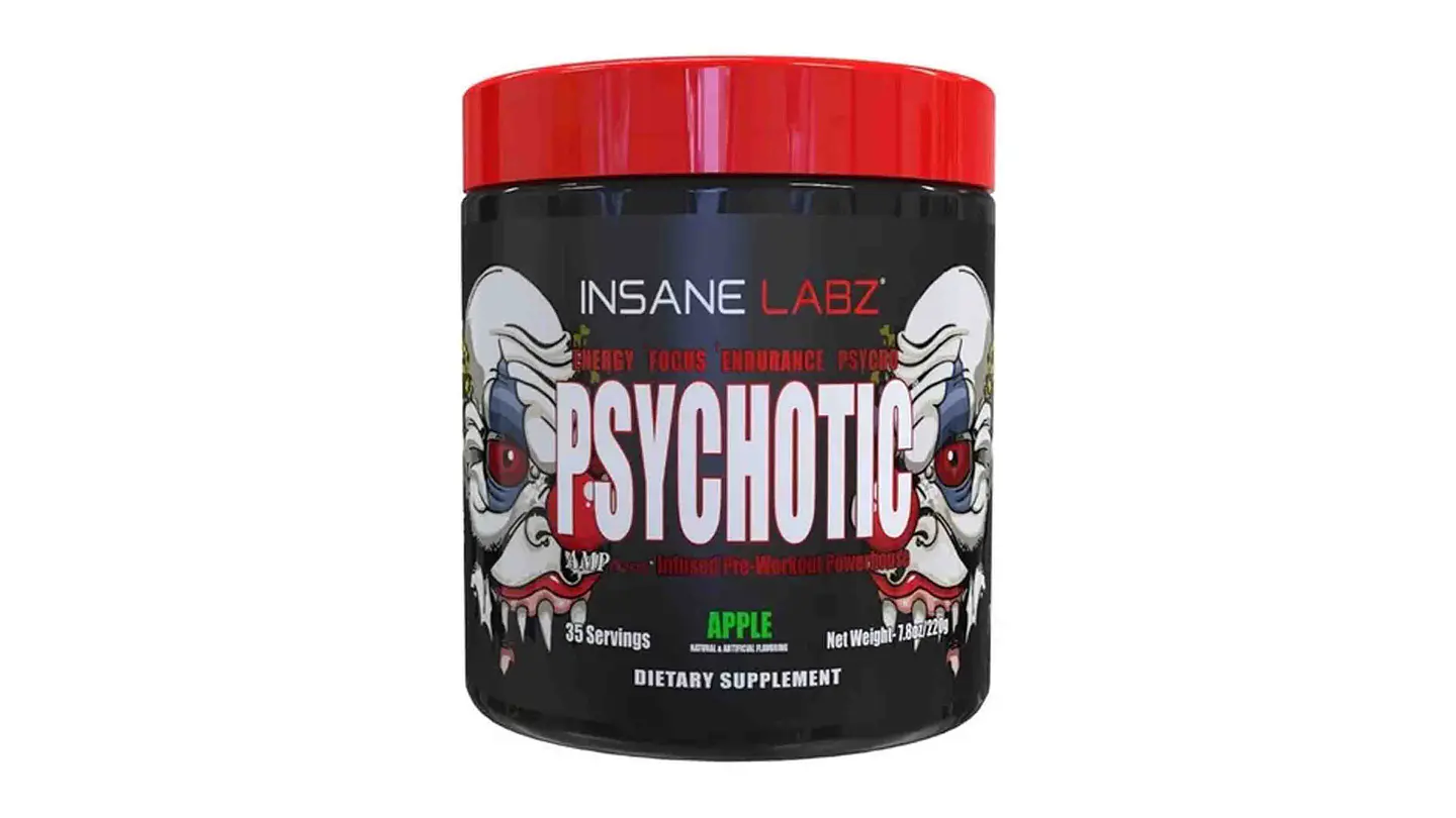 Pre Entreno Insane Labz Psychotic Manzana 1