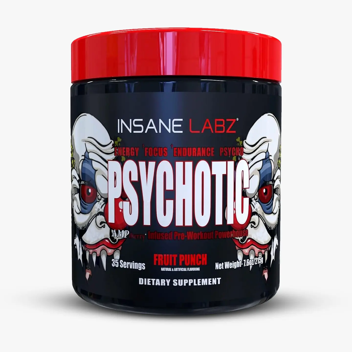 Pre Entreno Insane Labz Psychotic Fruit Punch 1