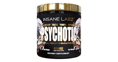 Pre Entreno Insane Labz Psychotic Naranja