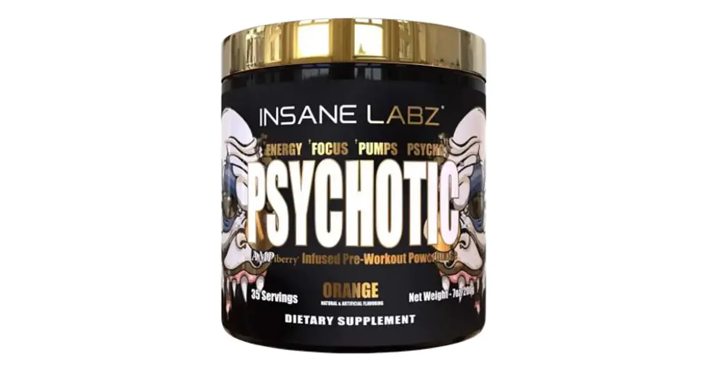 Pre Entreno Insane Labz Psychotic Naranja 1