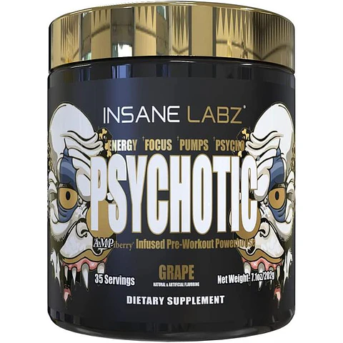 Pre Entreno Insane Labz Psychotic Gold Uva