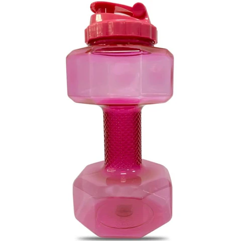 Shaker Mezclador Mancuerna Rosado