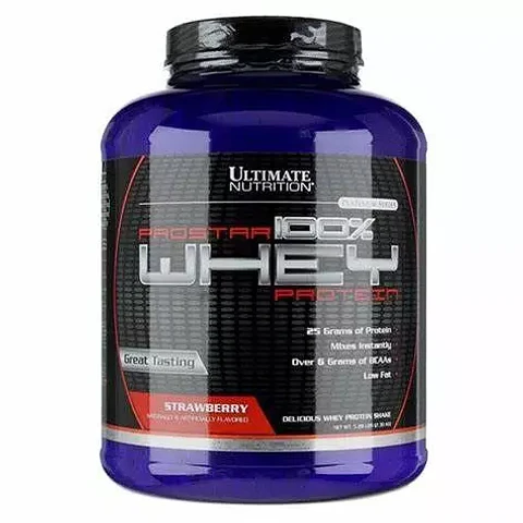 Proteína Whey Ultimate Nutrition Prostar Frutilla 5 lb